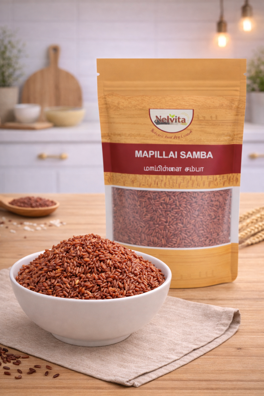 Mapillai Samba | Traditional Red Rice